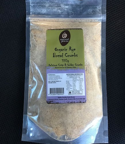 Ancient Grains Rye Bread Crumbs 6x350g