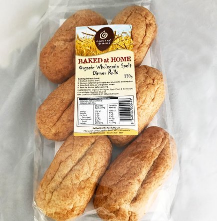 AG B@H Spelt Wholemeal Dinner Rolls 330g