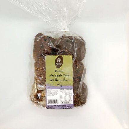 Ancient Grains Spelt Goji Berry Buns (6 pack) 540g