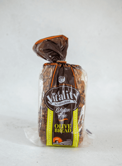 Vitality Gluten Free Olive Bread 500g