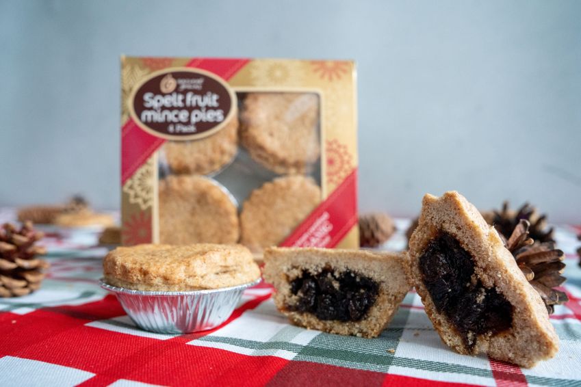 Ancient Grains Christmas Spelt Fruit Mince Pies* 250g