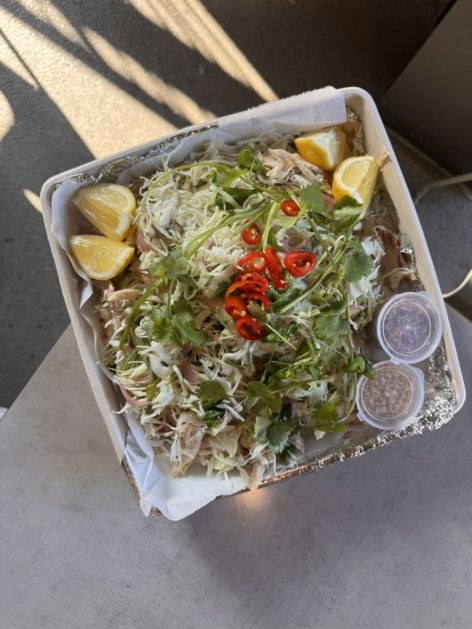 Vietnamese Cabbage Chicken Salad