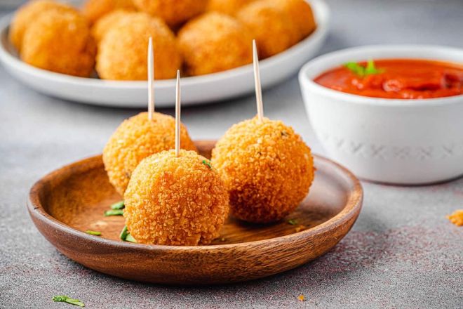 XO Mushroom Rice Balls