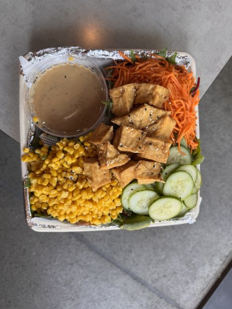 Roasted Sesame Salad