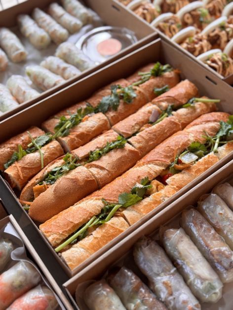 Classic Vietnamese Pork Mini Banh Mi