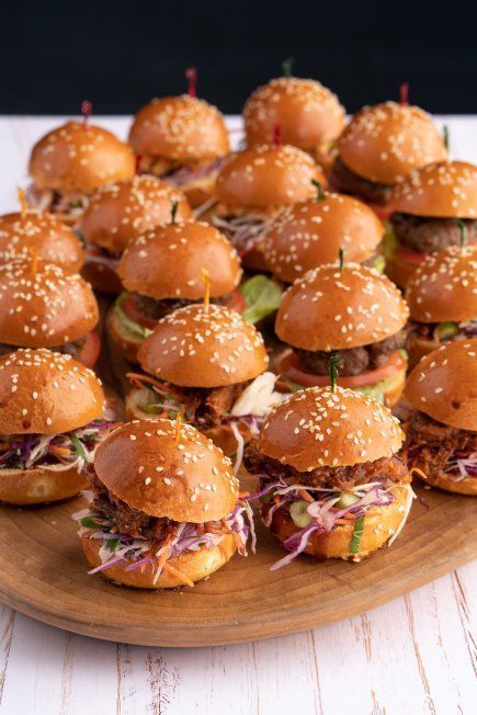 Vietnamese Fried Chicken Brioche Sliders 