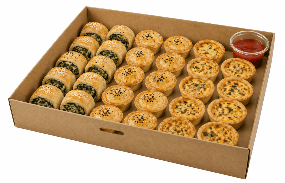 Vegetarian Warm Pastry Box