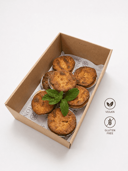 Mini Lentil Curry Pie- 1 per serve