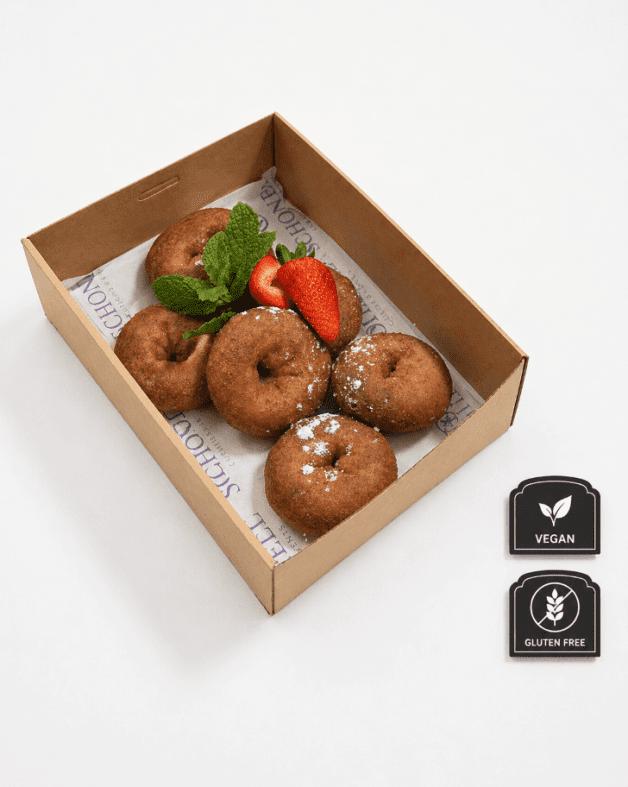 Gluten Free &  Vegan Cinnamon Donut- 1 per serve 
