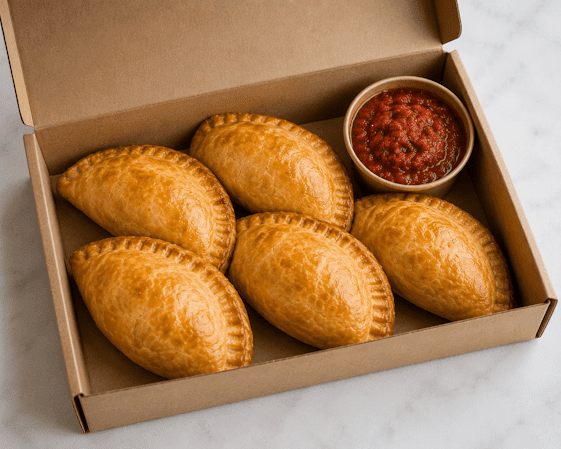 Chicken Empanada with Capsicum Tapenade- 1 per serve