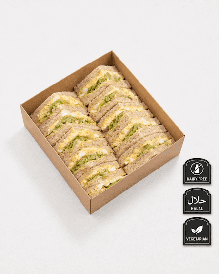 Egg & Lettuce Sandwich (v) (df)