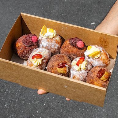 Mini Doughnuts Platter for Morning & Afternoon Tea Catering Events | Auckland