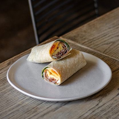 Scratch Breakfast Wrap - Bacon, Egg & Potato