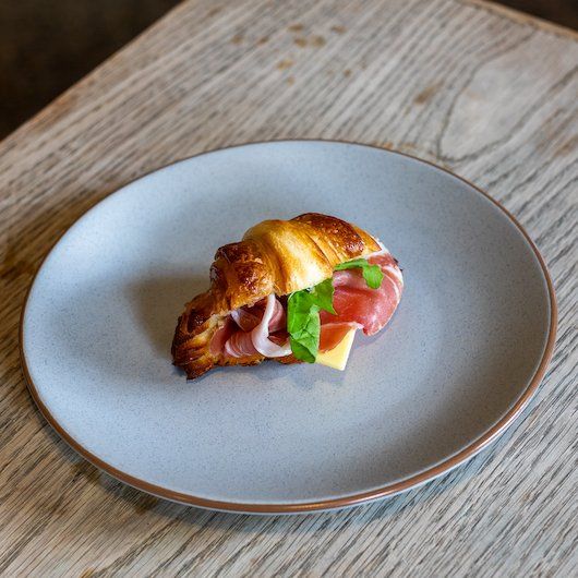 Champagne Ham & Cheese Gourmet Croissants | Corporate Catering | Scratch Bakers