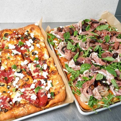 Freshly Baked Focaccia | Greek Feta | Prosciutto & Mozzarella | Corporate Catering | Auckland