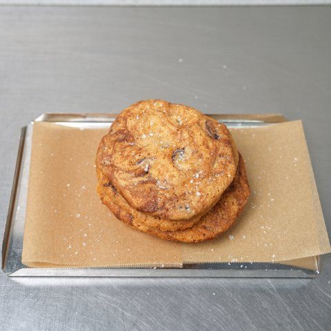 Salted Chocolate Chip cookie for morning & afternoon tea catering | Auckland
