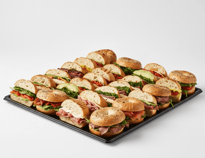 Assorted Gourmet Baguettes, Paninis & Bagels