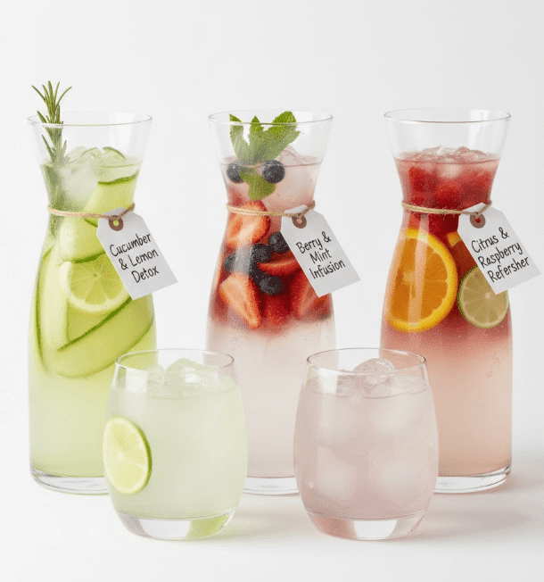 Infused Water with Fruit 