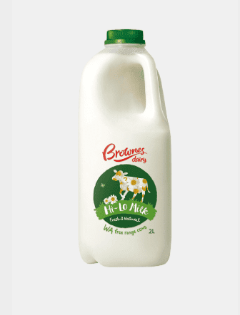 HiLo Milk 2L Brownes