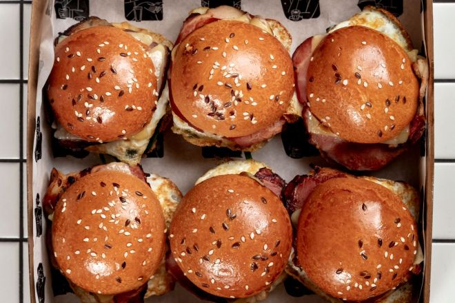 Egg & Bacon Brioche