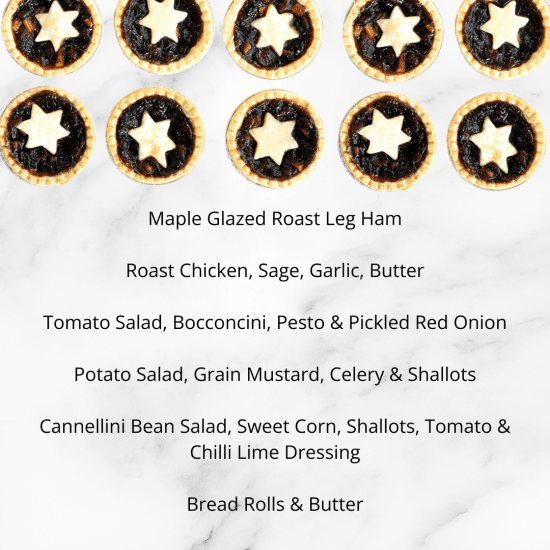 Christmas Set Menu