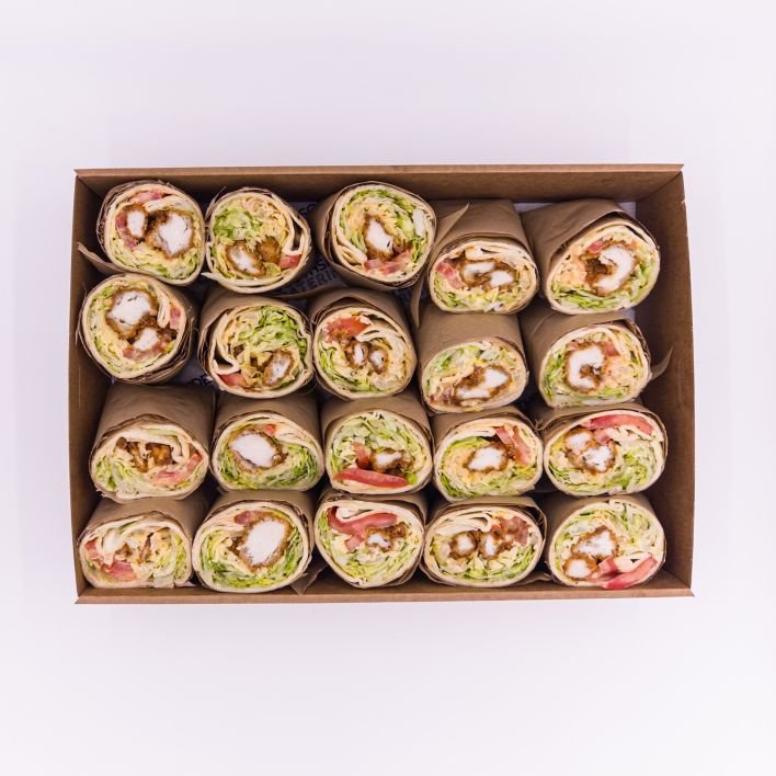 Southern Fried Chicken Wrap Box (20 pieces)