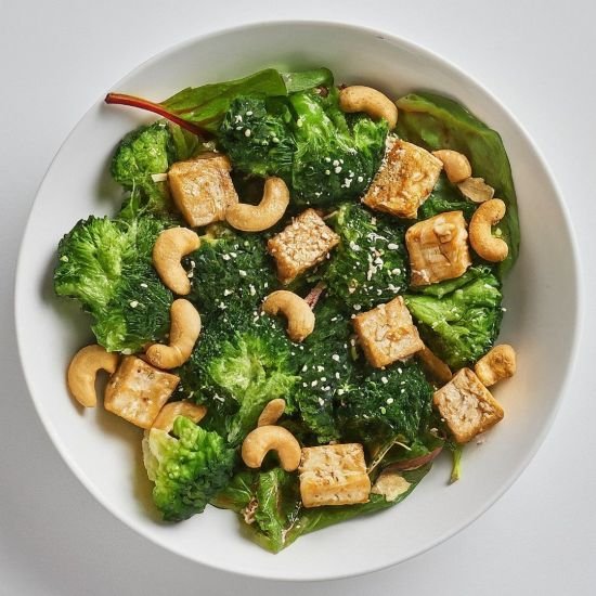 Asian Greens & Tofu Salad
