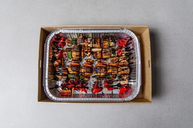 Char Grilled Vegetable Skewers