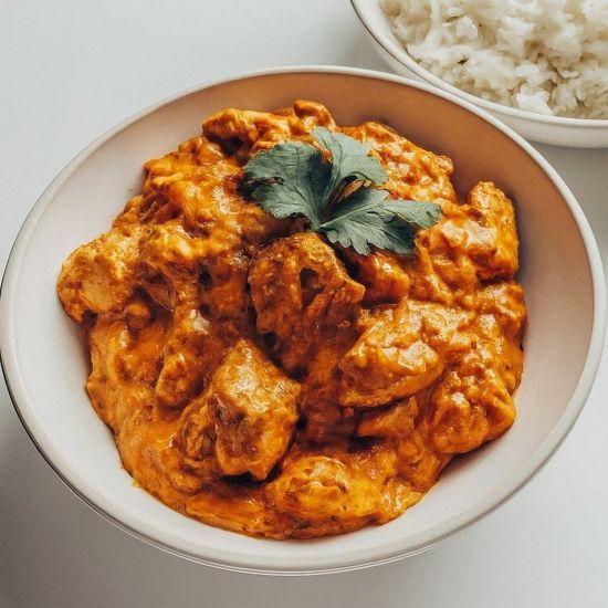 Chicken Tikka with Steamed Rice