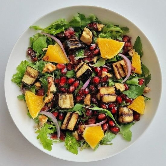 Mediterranean Eggplant Salad