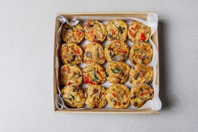 Vegetarian Frittata Bite Boxes