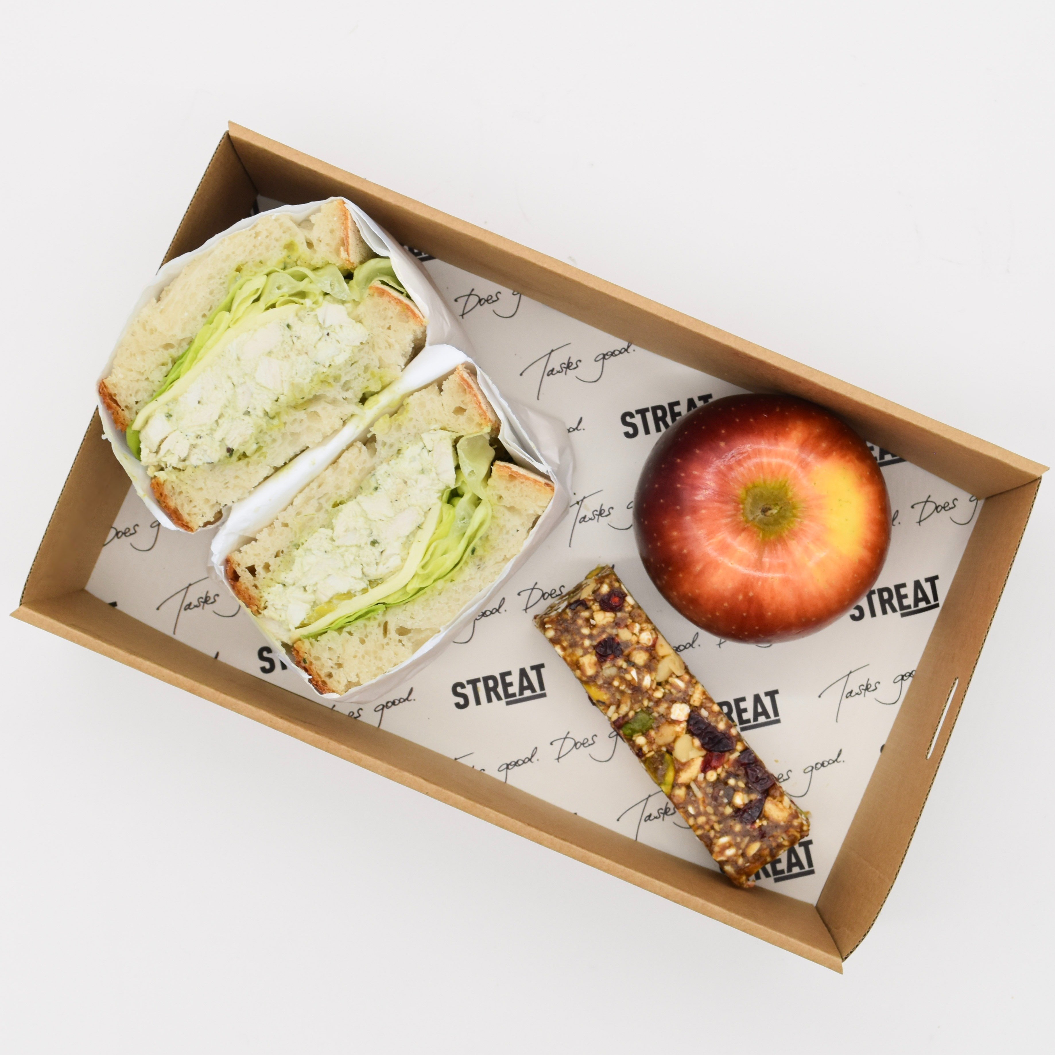 Gluten Free Herby Chicken Sandwich Lunchbox