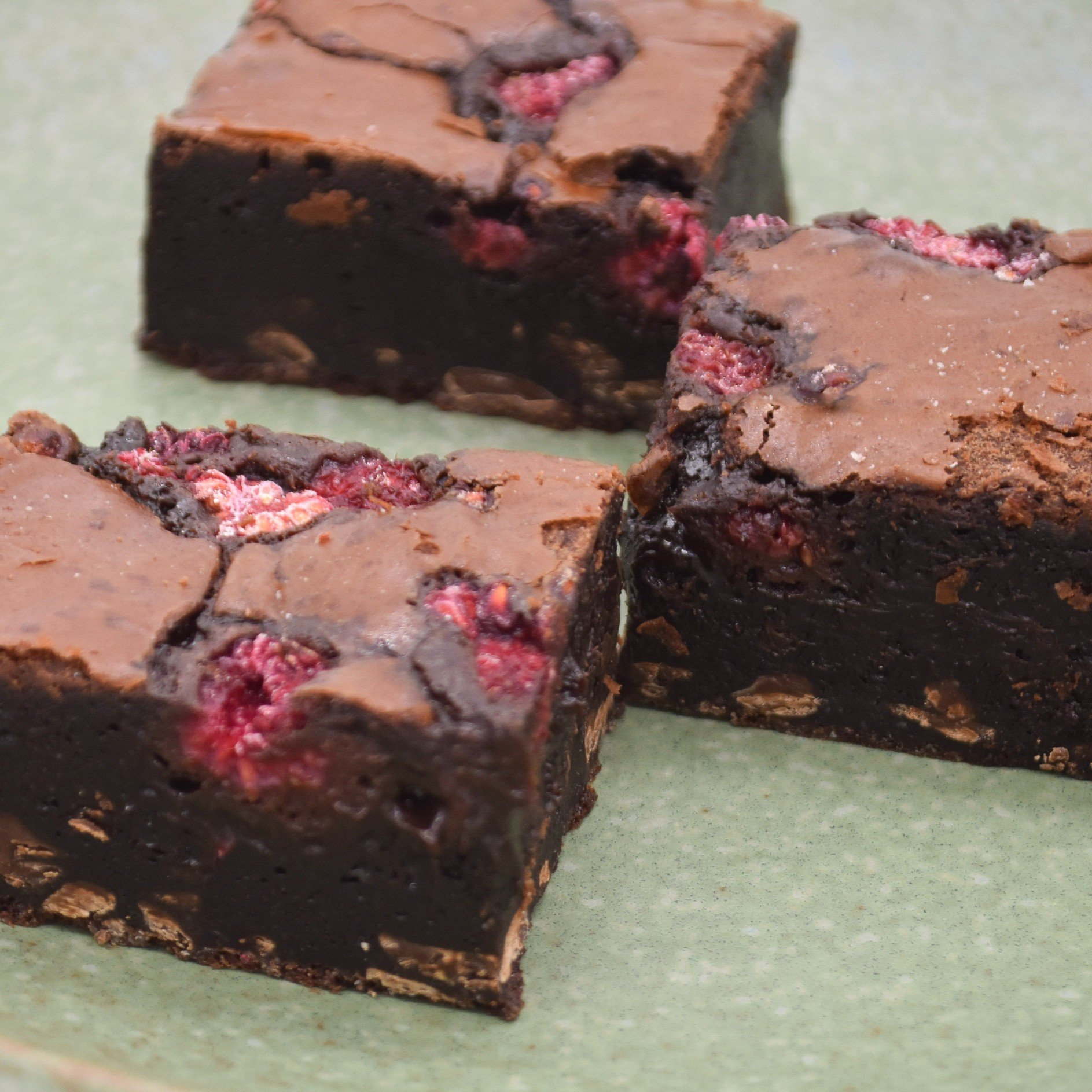 Fudge Raspberry Brownies Fudge Raspberry Choc Brownie