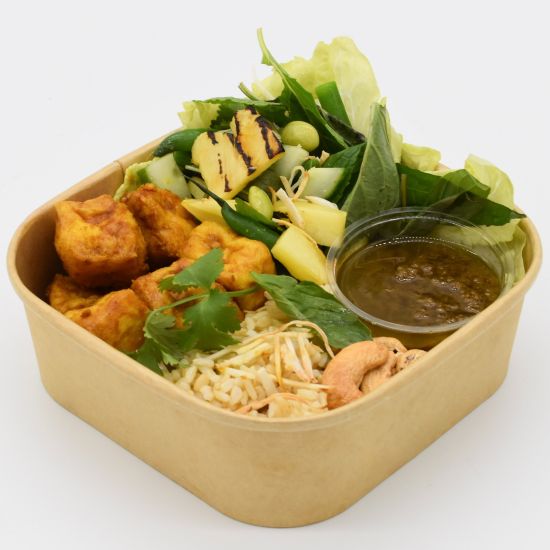 Brown Rice & Tofu Salad Bowl