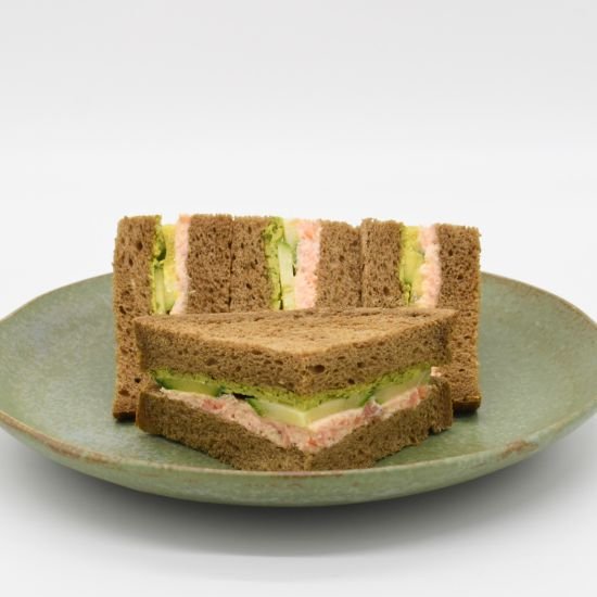 Salmon Paté Point Sandwich
