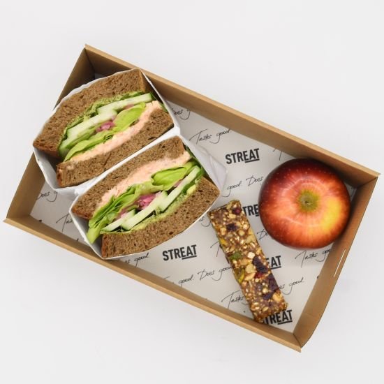 Salmon Pate Sandwich Lunchbox