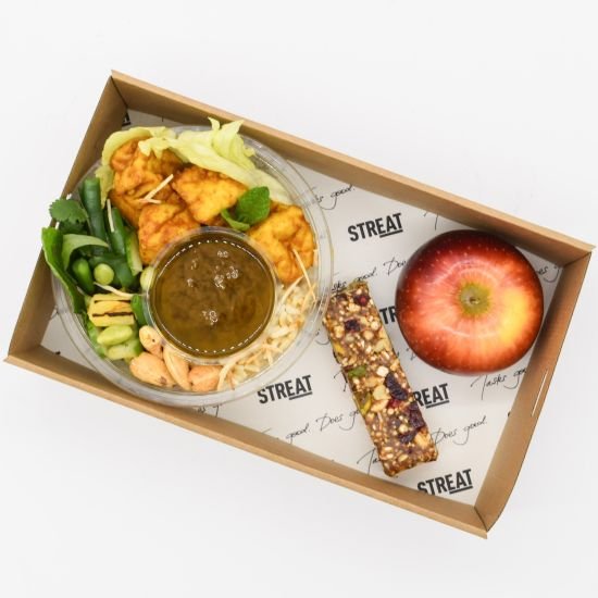 Brown Rice & Tofu Salad Lunchbox