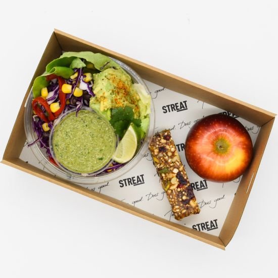 Red Cabbage, Black Bean & Corn Slaw Lunchbox