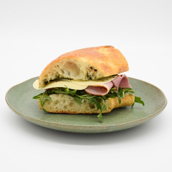 Ham & Mozzarella Focaccia