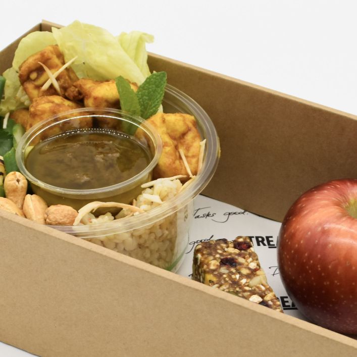 Brown Rice & Tofu Salad Lunchbox