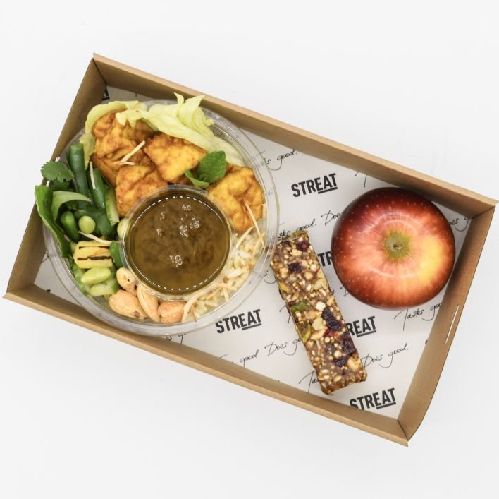 Brown Rice & Tofu Salad Lunchbox