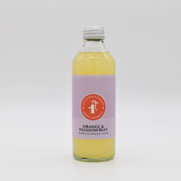 Daylesford & Hepburn Mineral Springs Orange Passionfruit Mineral Water