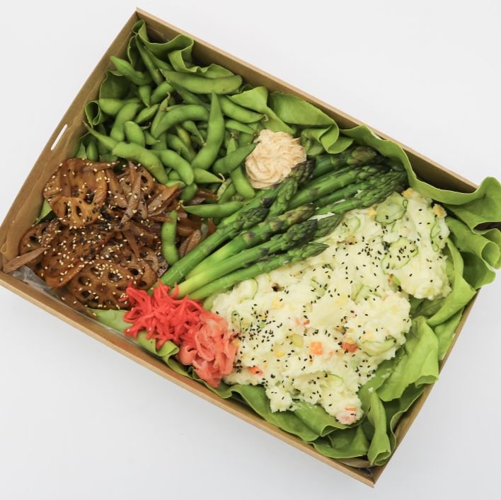 Shared Japanese Salad Bento