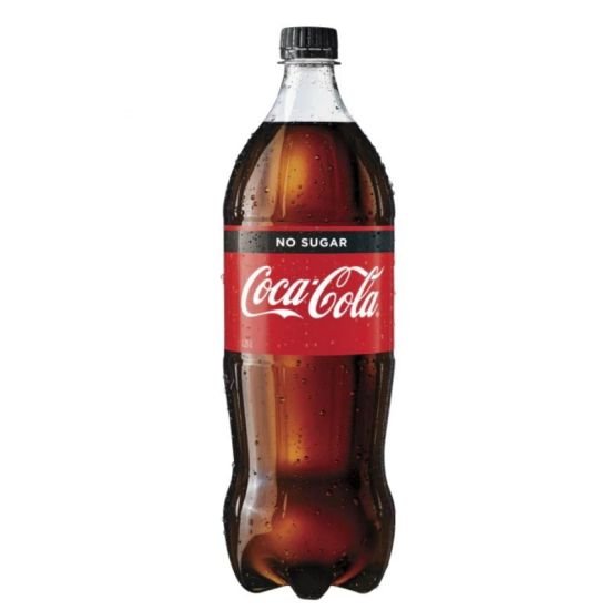 Coca-Cola Zero Sugar Soft Drink Bottle 1.25 Litre