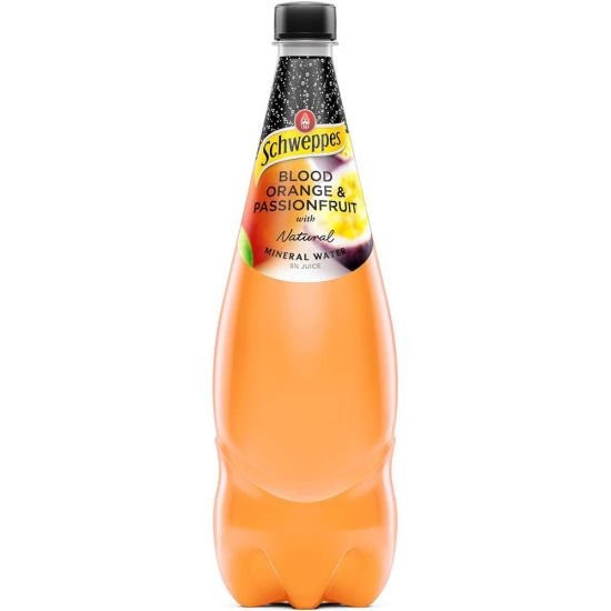 Schweppes Sparking Flavoured Mineral Water 1.1 Litre