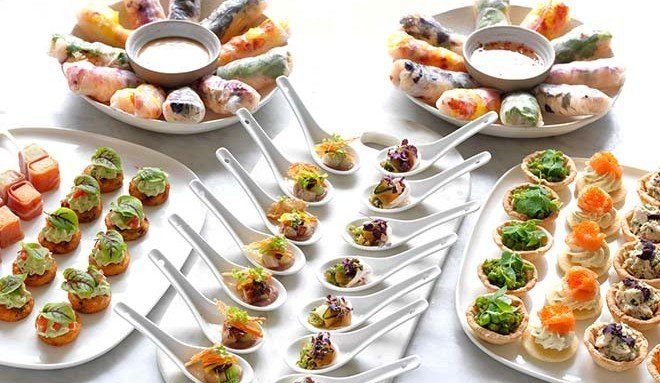 Gluten Free Canape Package - Drop off 5 pieces per person