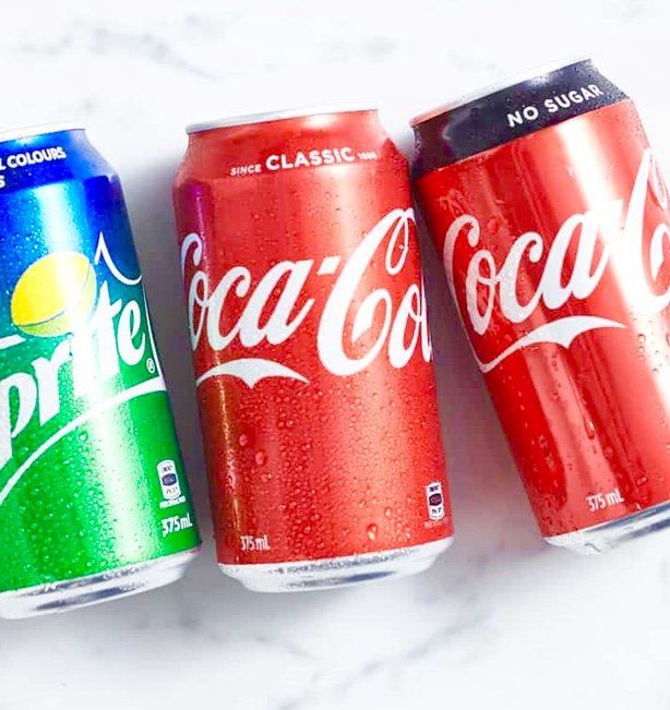 Assorted Cans - Coke/Coke No Sugar/lemonade