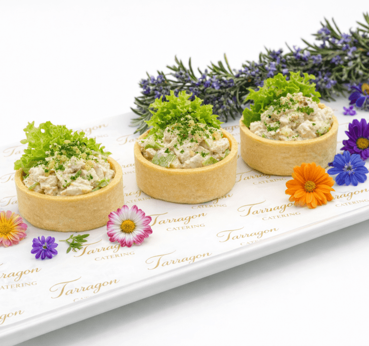 Chicken Waldorf Tart