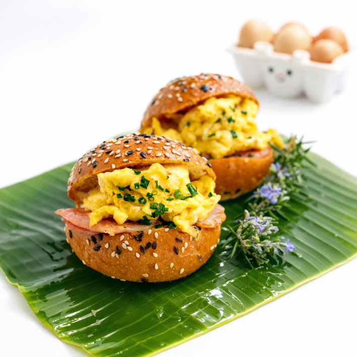 Breakfast Brioche Sliders