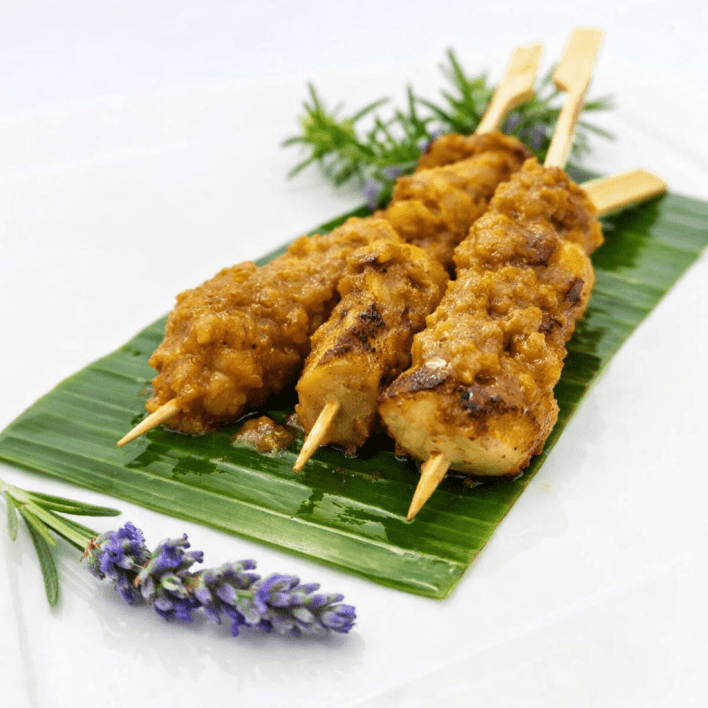 Malaysian Chicken Satay Skewers (GF)
